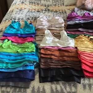 seamless bras the lot of 46